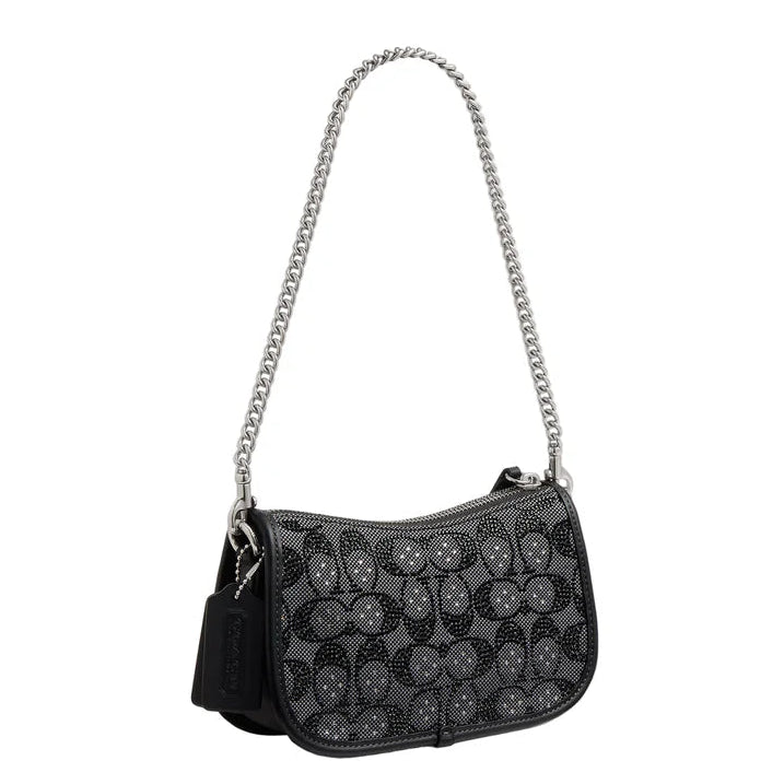 black crystal bag