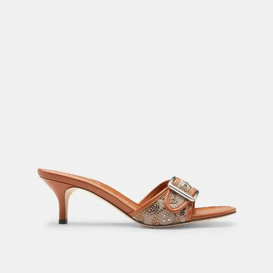 Coach Crystal Kitten Heels